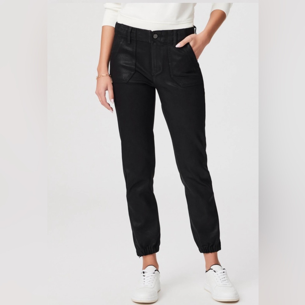 Paige Mayslie luxe coated joggers- size 28